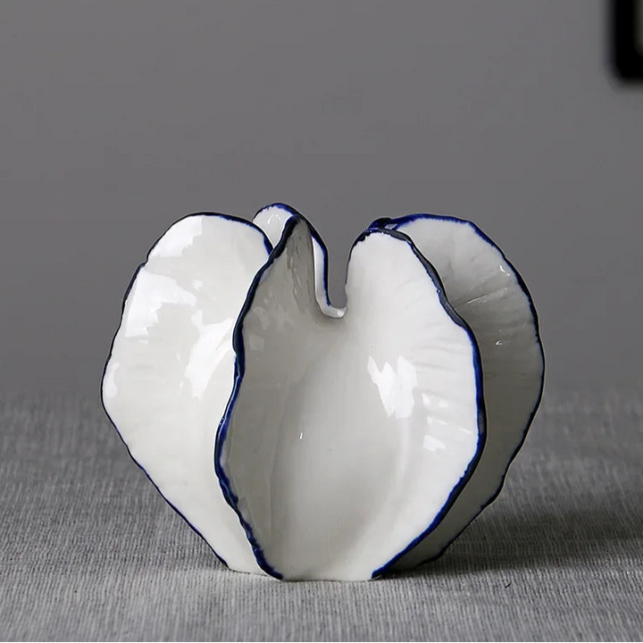 Star Fruit Ceramic Vase – Modern Decor for Living Room