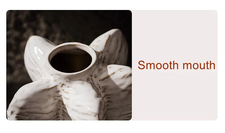 Nordic Ceramic Vase – Japan-Inspired Home & Office Decor