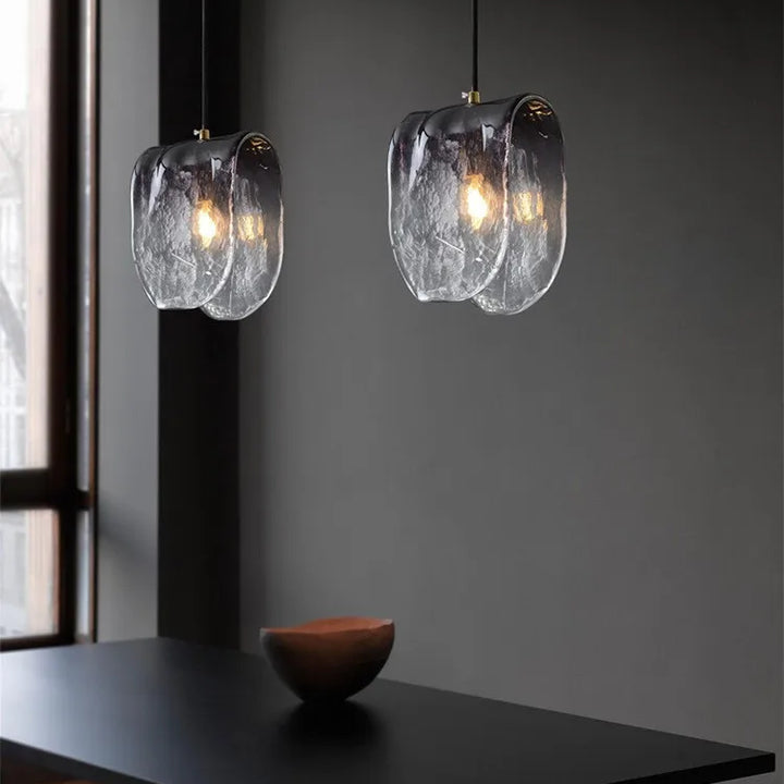 Modern Gradient Glass Pendant Light – Indoor Chandelier