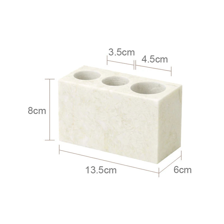 Crema Nuova Marble Bathroom Accessories Set