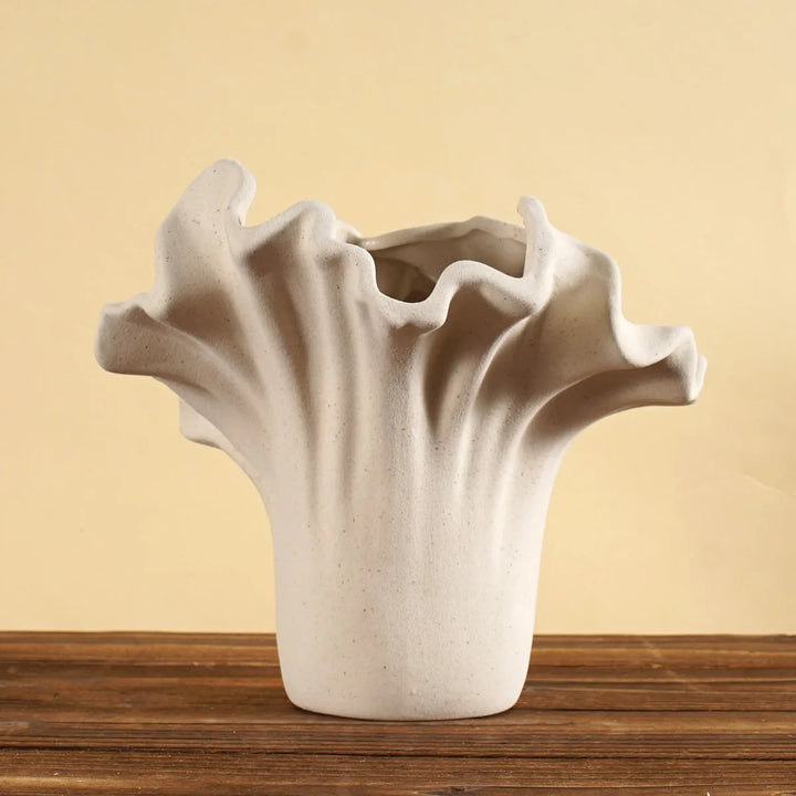 Minimalist Boho Porcelain Flower Vase for Modern Home Decor