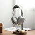 Wood and Metal Headphone Stand – Universal Desktop Holder
