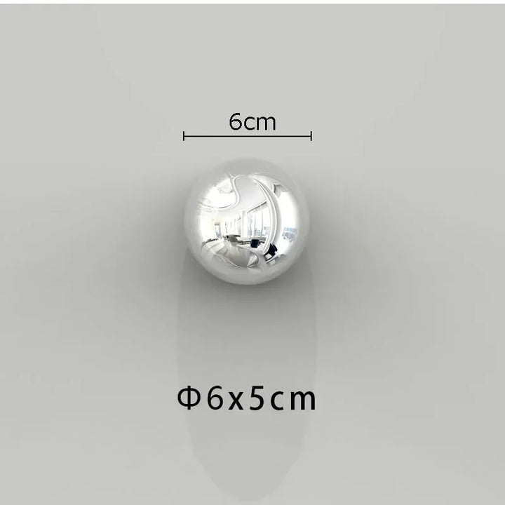 Minimalist Decorative Ball Wall Hanging – Modern Aesthetic Room Ornament