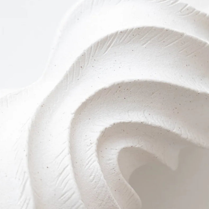 Ceramic Gourd Vase – Nordic Minimalist Flower Pot