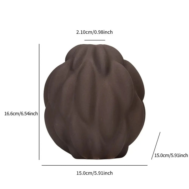 Morandi Ceramic Bud Vase – Modern Tabletop Floral Decor