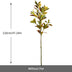 Large Artificial Tropical Plant Branch – Real Touch Magnolia Leaves