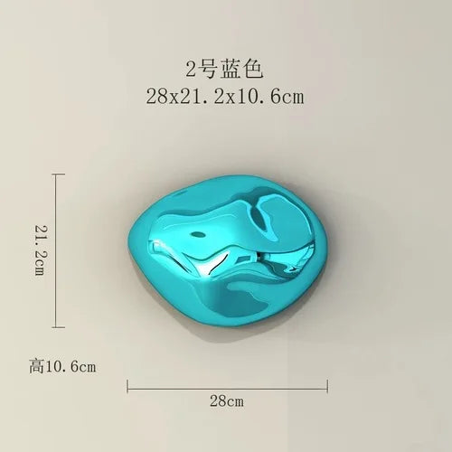 Stereoscopic Stone Wall Hanging – Modern 3D Decor