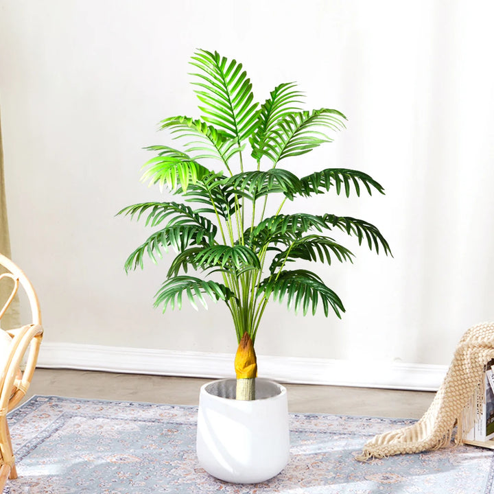 120cm Artificial Palm Tree – Large Tropical Coconut Plant Decor