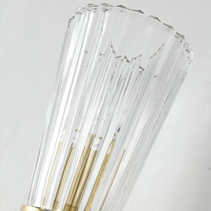 Modern Crystal Wall Lamp – Golden Electroplated Sconce