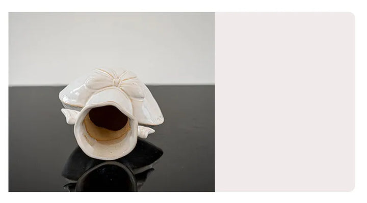 Retro Ceramic Vase for Dried Flowers and Pampas Grass