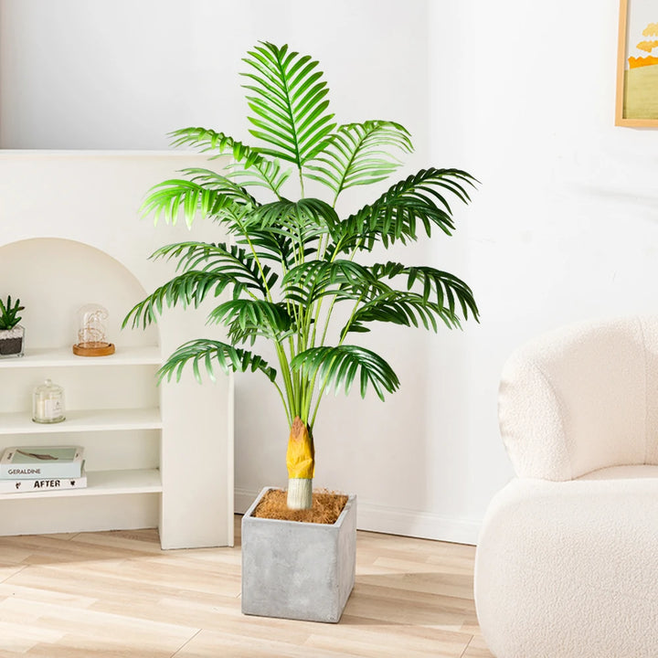120cm Artificial Palm Tree – Large Tropical Coconut Plant Decor
