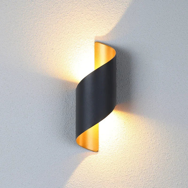 Modern Nordic LED Wall Lamp – 10W Waterproof Indoor & Outdoor Up & Down Sconce Light