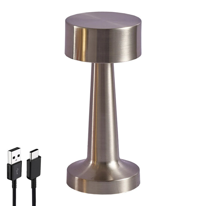 Rechargeable LED Touch Table Lamp – Cordless Bedside & Desk Light for Bedroom, Restaurant & Bar Decor