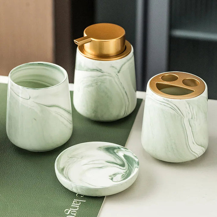 Luxury Ceramic Bathroom Accessories Set