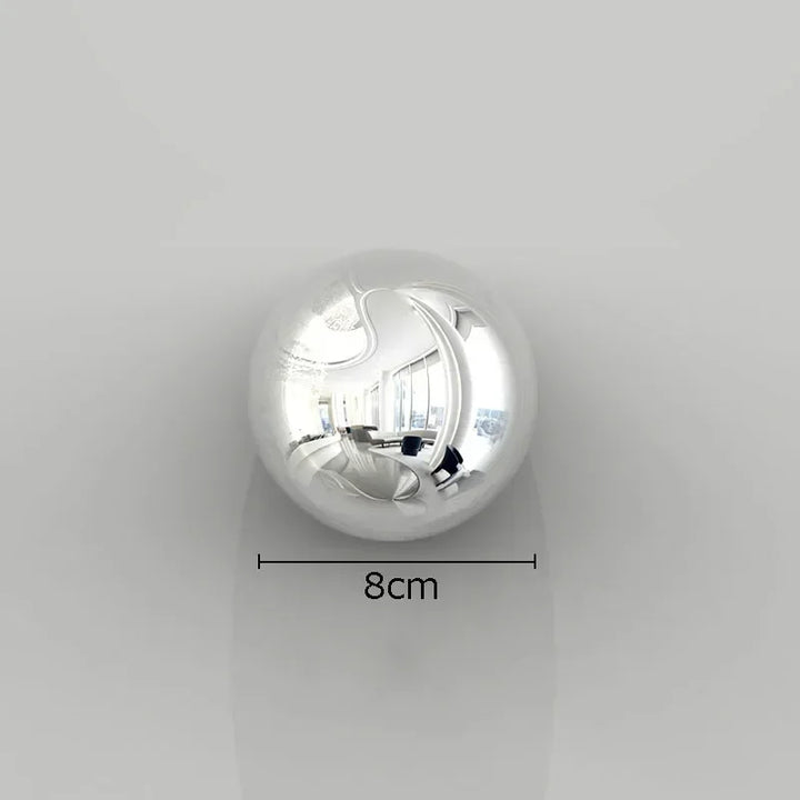 Golden and Silver Ball Wall Hanging Set – Modern Decor