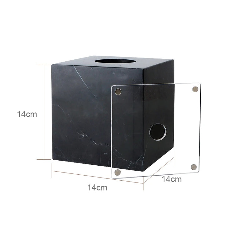 Black Nero Marquina Marble Bathroom Set – Luxury Accessories