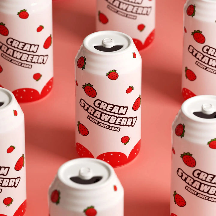 Pop Art Ceramic Can Vase – Modern Flower Holder