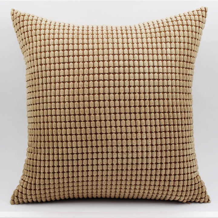 Soft Corduroy Solid Cushion Cover Nordic Large Pillow Case