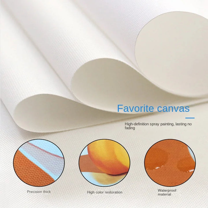 Gradient Spiritual Aura Canvas – Framed Pastel Wall Art