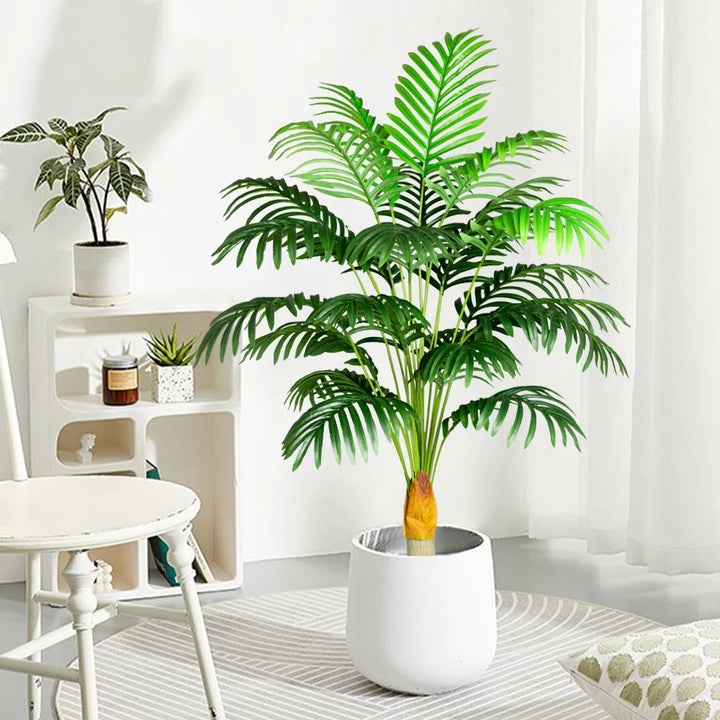 120cm Artificial Palm Tree – Large Tropical Coconut Plant Decor