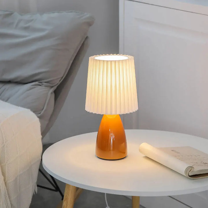 Ceramic Milkshake Night Lamp – Modern Bedside Table Light for Bedroom, Coffee Table & Dining Room Décor