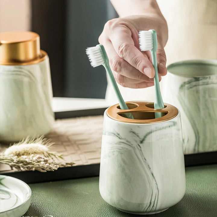 Luxury Ceramic Bathroom Accessories Set