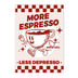 "More Espresso Less Depresso" Wall Art – Funky Coffee Quote Canvas Print for Kitchen, Café & Home Décor