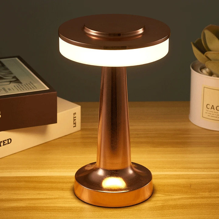 Rechargeable LED Touch Table Lamp – Cordless Bedside Light