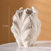 Modern Irregular Ceramic Vase – Nordic Centerpiece for Pampas Grass & Dried Flowers