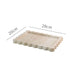 Travertine Scalloped Edge Vanity Tray