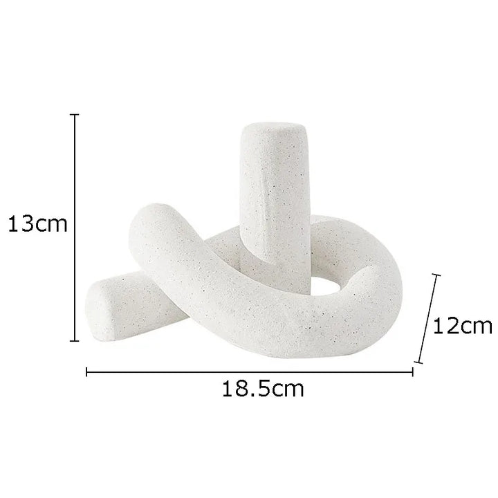 Ceramic Tissue Box with Wool Ball Accent – Modern Napkin Holder & Desk Storage Decoration