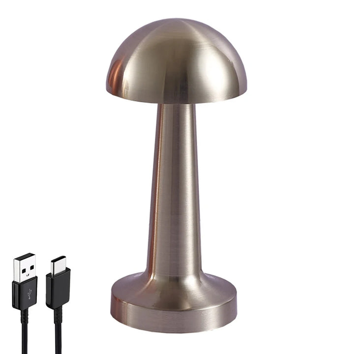 Rechargeable LED Touch Table Lamp – Cordless Bedside & Desk Light for Bedroom, Restaurant & Bar Decor