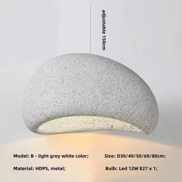 Nordic Wabi Sabi LED Pendant Light – Bar & Restaurant