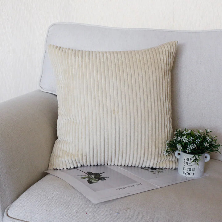 Ultra Soft Corduroy Long Body Pillow Cover
