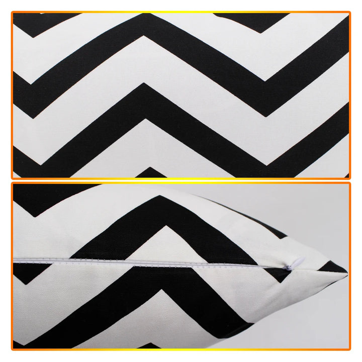 Nordic Cotton Long Pillow Case – Soft Wave Body Pillow Cover