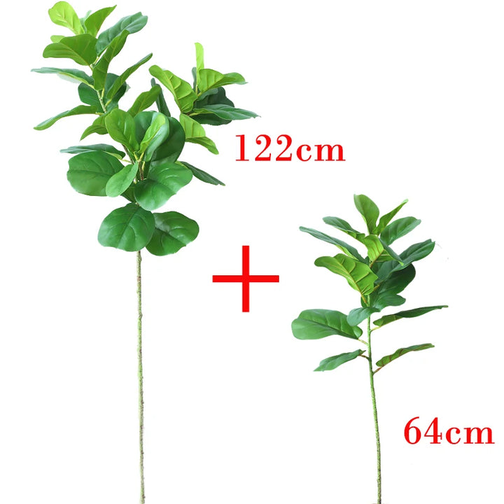 122cm Large Artificial Ficus Tree – Realistic Tropical Greenery for Home, Office, Garden & Shop Decoratio
