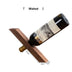 Modern Wooden Wine Rack – Minimalist Slanted Bottle Holder for Wine Cabinet or Bar Decor