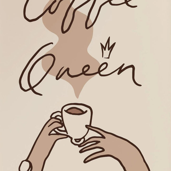 Retro Coffee Poster – Morning Café Canvas Wall Art | Vintage Kitchen & Coffee Lover Home Decor