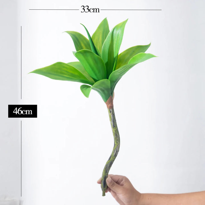 46/56cm Artificial Agave – Tropical Succulent Plant Branch