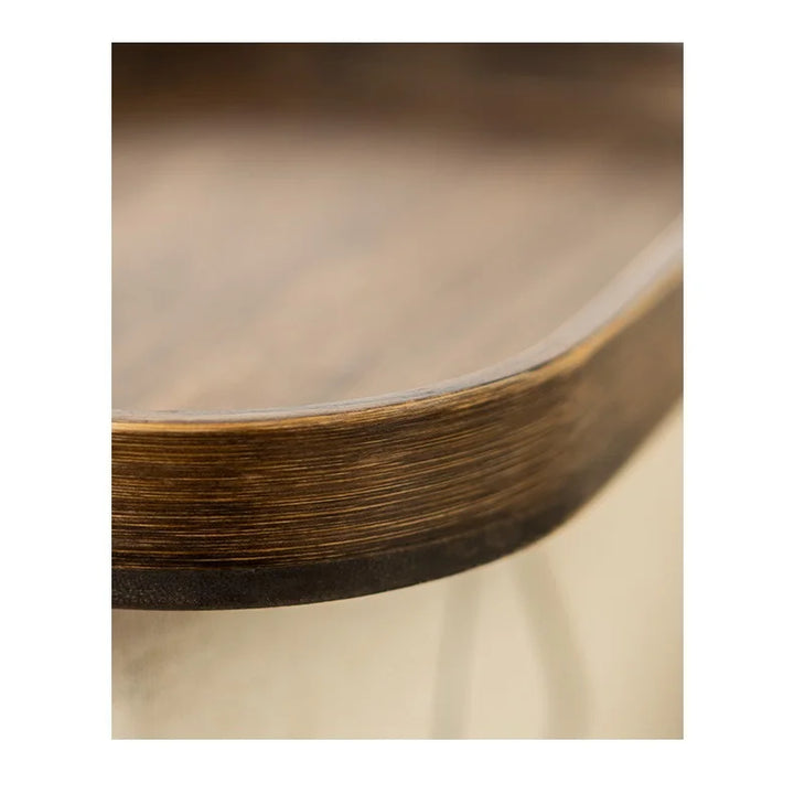 Bamboo Dried Fruit Tray – Small Mobile Tea & Coffee Table