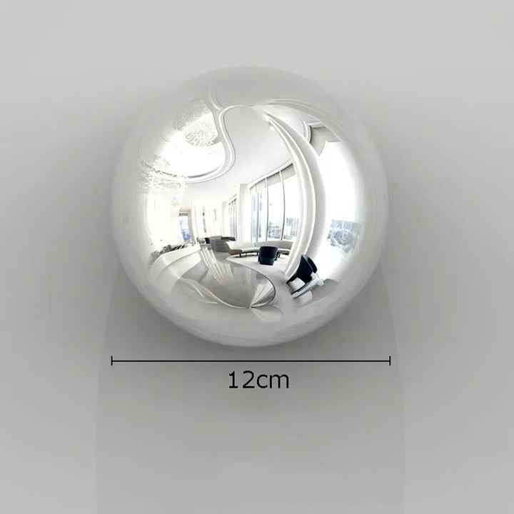 Golden and Silver Ball Wall Hanging Set – Modern Decor