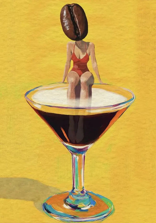 Cocktail Party Poster – Fun Canvas Wall Art with Martini, Margarita & Wine Theme | Retro Bar, Kitchen & Club Decor