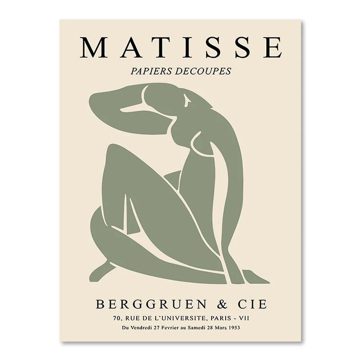 Matisse Picasso Canvas Print – Flower Market Wall Art