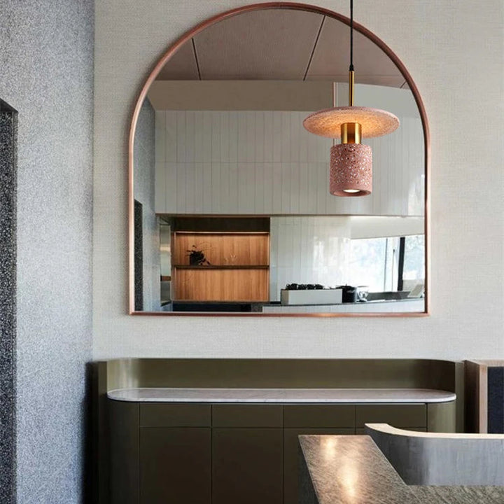 Modern Terrazzo Pendant Lamp for Bedroom & Dining Room