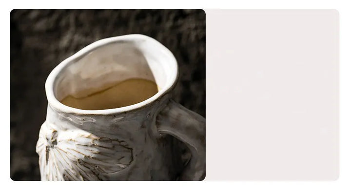 Wabi Sabi Ceramic Vase – Nordic Retro Tabletop Decor