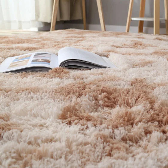 Long Plush Modern Soft Rug for Living Room