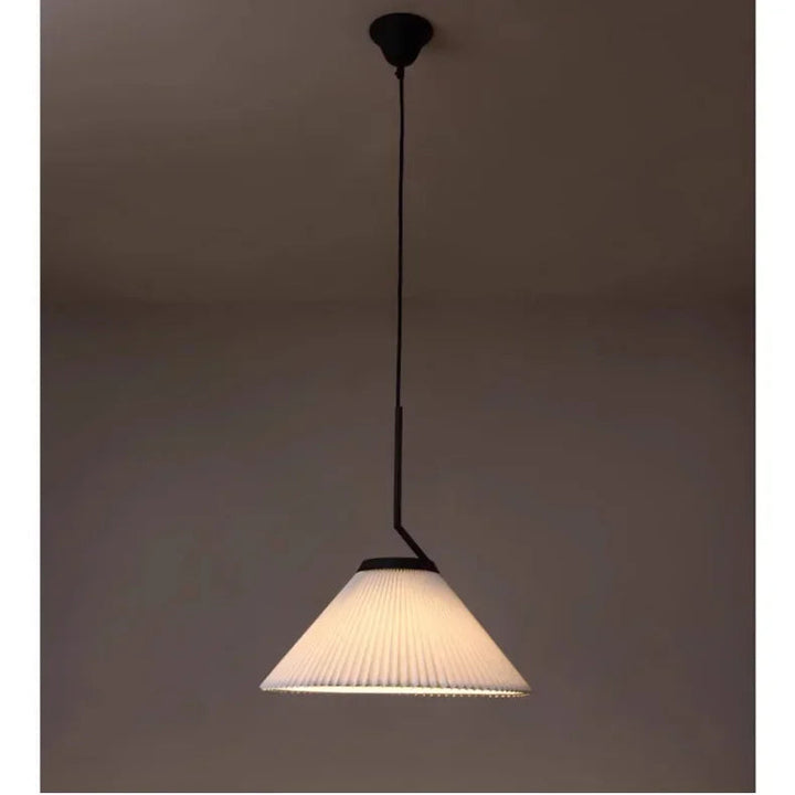 Pleated Fabric Pendant Light – Modern Nordic Ceiling Lamp
