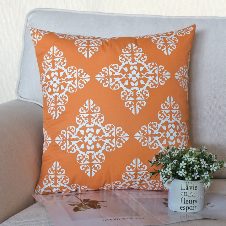 Waterproof Geometric Outdoor Pillow Cover