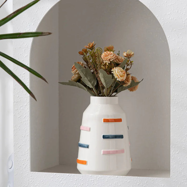 Simple Ceramic Vase – Elegant Boho Centerpiece