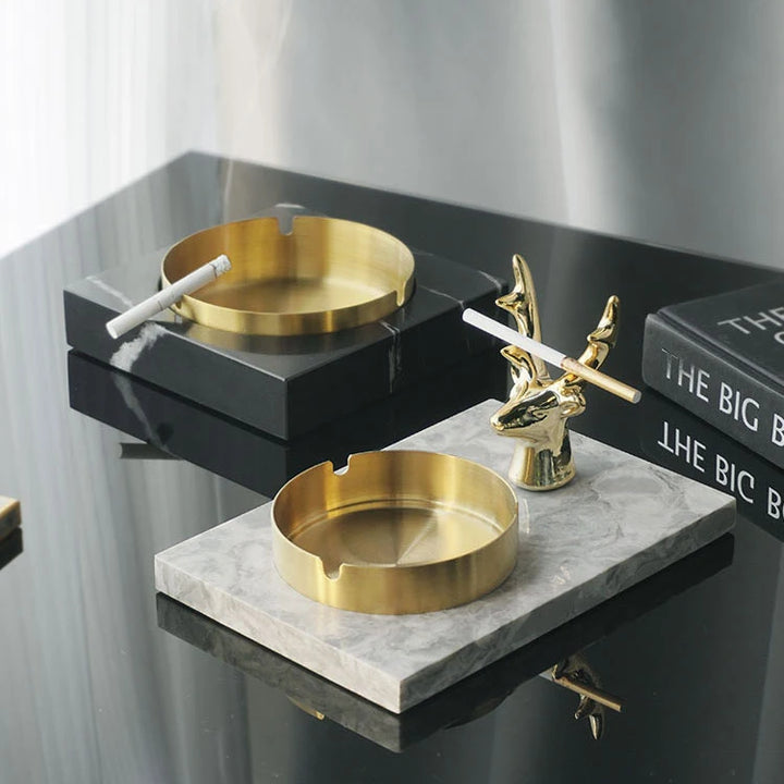 Black Nero Marquina Marble Bathroom Set – Luxury Accessories